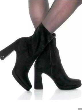 Sam Edelman Circus Francis Platform Suede Booties